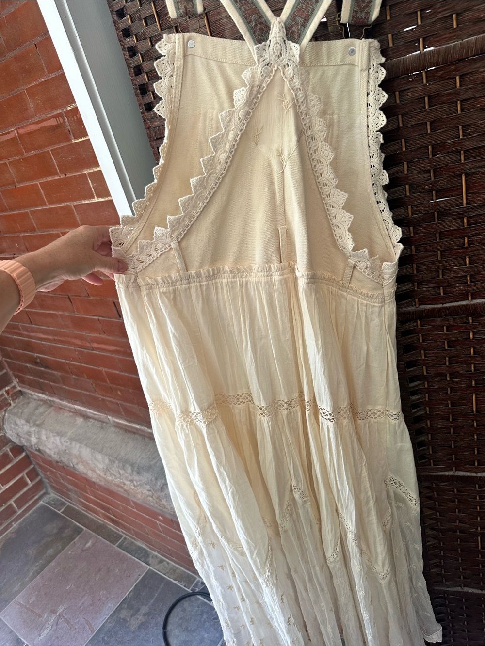 Free People Trails End Shirttail Dress M - Picture 6 of 8